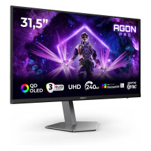 80 cm (31,5 colio) 3840 x 2160 pikselių AOC AG326UZD2 16:9 4K „Ultra HD OLED“ 0,03 ms 240 Hz HDR „DisplayPort“ HDMI USB 