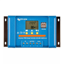 2x175W solar panel with 20A LCD charge controller