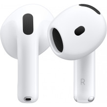 „AirPods 4“ – baltos spalvos