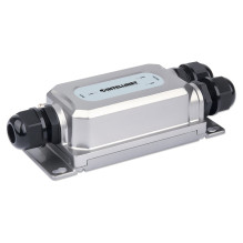 INTELLINET 2-Port Outdoor Ultra PoE Extender Vandalismusschu