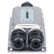 INTELLINET 2-Port Outdoor Ultra PoE Extender Vandalismusschu