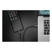 Goobay USB 3.0-Stecker (A tipas) USB 3.1-Stecker (C tipas) 1m juodas Goobay USB 3.0-Stecker (A tipas) USB 3.1-Stecker (C tipas) 1m juodas