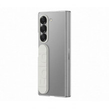 Samsung skaidrus dėklas su dirželiu, skirtas „Galaxy Z Fold6“. Permatomas