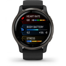 Garmin Venu 2 45mm juoda