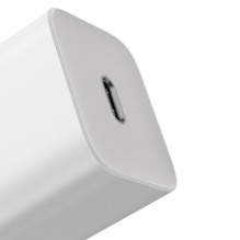 Adapteris Baseus Super Si Quick Charger 1C 20W (white) Adapteris Baseus Super Si Quick Charger 1C 20W (white)