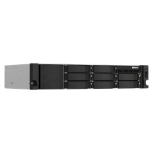 Tinklo Prieigos Saugykla - QNAP TS-864EU-8G NAS 8-Bay Rack (2U) Dual Ethernet LAN Black Tinklo Prieigos Saugykla - QNAP TS-864EU-8G NAS 8-Bay Rack (2U) Dual Ethernet LAN Black