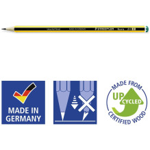 STAEDTLER Bleistift Noris 2H 100% PEFC 12 Stück Sechskant STAEDTLER Bleistift Noris 2H 100% PEFC 12 Stück Sechskant