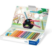 STAEDTLER Farbstift buddy 3in1 12er Kartonetui - Weich - Schwarz - Blau - Braun - Grün - Magenta - O STAEDTLER Farbstift buddy 3in1 12er Kartonetui - Weich - Schwarz - Blau - Braun - Grün - Magenta - O