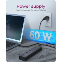 IB-AC6113 active USB hub / Aluminum IB-AC6113 active USB hub / Aluminum