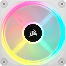 CORSAIR Lüfter 120*120*25 QX120 RGB LED Fan White Single CORSAIR Lüfter 120*120*25 QX120 RGB LED Fan White Single