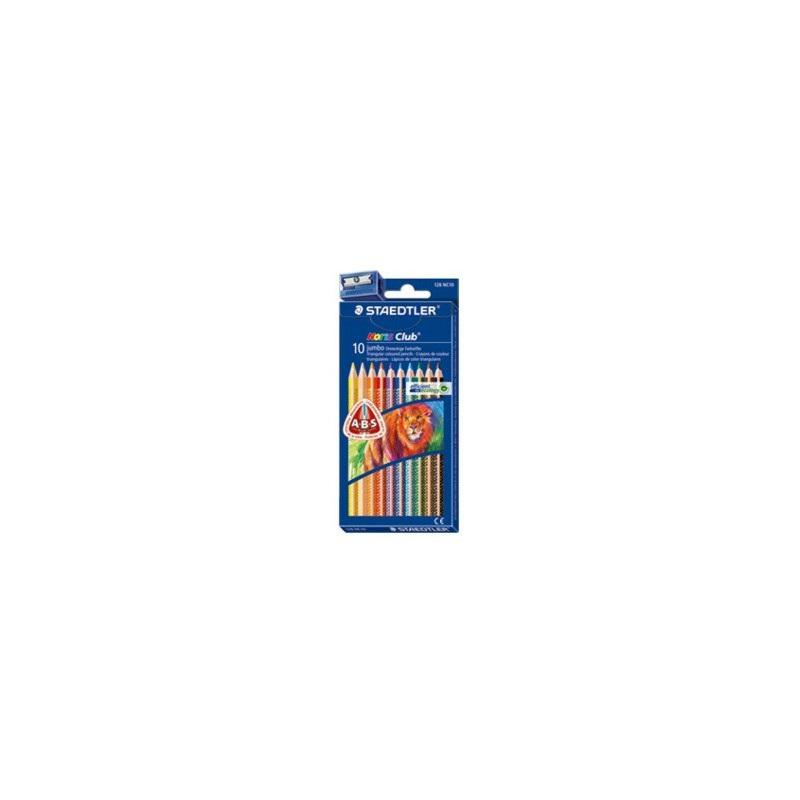 STAEDTLER Noris Club Jumbo Buntstifte 10er-Set retail