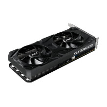 Graphics Card, PALIT, NVIDIA, GeForce RTX 3060, 1320 MHz, 12 GB, GDDR6, 192 bit, PCI Express 4.0, Active, NE63060U19K9-P