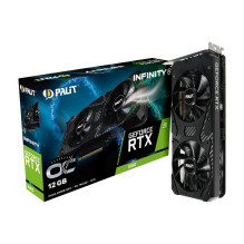 Graphics Card, PALIT, NVIDIA, GeForce RTX 3060, 1320 MHz, 12 GB, GDDR6, 192 bit, PCI Express 4.0, Active, NE63060U19K9-P