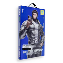 5D „Mr. Monkey Glass“ stiklas – skirtas „Samsung Galaxy FOLD 7 / FOLD 8 ULTRA“, juodas (2.5D Silk HD)