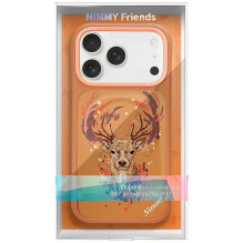 NIMMY case DEER compatible with MagSafe for IPHONE 18 Pro / 17 Pro orange NIMMY case DEER compatible with MagSafe for IPHONE 18 Pro / 17 Pro orange