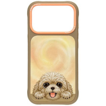 NIMMY case BIG EYED LYING TEDDY POODLE compatible with MagSafe for IPHONE 18 Pro Max / 17 Pro Max brown NIMMY case BIG EYED LYING TEDDY POODLE compatible with MagSafe for IPHONE 18 Pro Max / 17 Pro Max brown