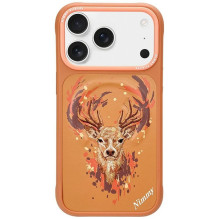 NIMMY case DEER compatible with MagSafe for IPHONE 18 Pro / 17 Pro orange NIMMY case DEER compatible with MagSafe for IPHONE 18 Pro / 17 Pro orange