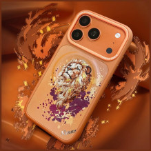NIMMY case LION compatible with MagSafe for IPHONE 18 Pro Max / 17 Pro Max orange NIMMY case LION compatible with MagSafe for IPHONE 18 Pro Max / 17 Pro Max orange