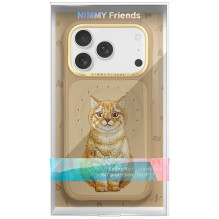 NIMMY case LUCKY FASHION CAT compatible with MagSafe for IPHONE 18 Pro / 17 Pro brown NIMMY case LUCKY FASHION CAT compatible with MagSafe for IPHONE 18 Pro / 17 Pro brown