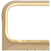 NIMMY case LUCKY FASHION CAT compatible with MagSafe for IPHONE 18 Pro / 17 Pro brown NIMMY case LUCKY FASHION CAT compatible with MagSafe for IPHONE 18 Pro / 17 Pro brown