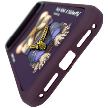 NIMMY case GLASSES COOL DOG for IPHONE 18 Pro / 17 Pro purple