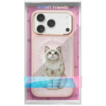 NIMMY case LUCKY FASHION CAT compatible with MagSafe for IPHONE 18 Pro / 17 Pro pink