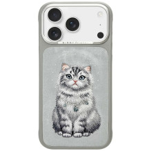 NIMMY case LUCKY FASHION CAT compatible with MagSafe for IPHONE 18 Pro / 17 Pro grey NIMMY case LUCKY FASHION CAT compatible with MagSafe for IPHONE 18 Pro / 17 Pro grey