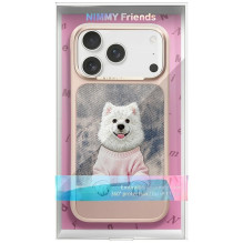 NIMMY case GENTLE PETS SERIES DOG compatible with MagSafe for IPHONE 18 Pro Max / 17 Pro Max różowy NIMMY case GENTLE PETS SERIES DOG compatible with MagSafe for IPHONE 18 Pro Max / 17 Pro Max różowy