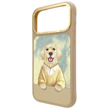 NIMMY case GENTLE PETS SERIES DOG compatible with MagSafe for IPHONE 18 Pro / 17 Pro brown NIMMY case GENTLE PETS SERIES DOG compatible with MagSafe for IPHONE 18 Pro / 17 Pro brown