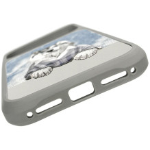NIMMY case GENTLE PETS SERIES DOG compatible with MagSafe for IPHONE 18 Pro / 17 Pro grey