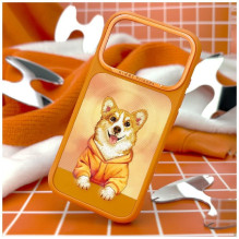 NIMMY case GENTLE PETS SERIES DOG compatible with MagSafe for IPHONE 18 Pro Max / 17 Pro Max orange