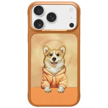 NIMMY case GENTLE PETS SERIES DOG compatible with MagSafe for IPHONE 18 Pro Max / 17 Pro Max orange