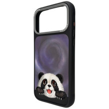 NIMMY case BIG EYED LYING GIANT PANDA compatible with MagSafe for IPHONE 18 Pro / 17 Pro black NIMMY case BIG EYED LYING GIANT PANDA compatible with MagSafe for IPHONE 18 Pro / 17 Pro black