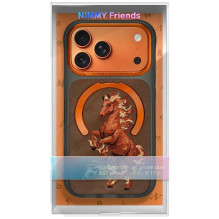 NIMMY case MAGNETIC FANTASY ANIMAL HORSE compatible with MagSafe for IPHONE 18 Pro / 17 Pro orange NIMMY case MAGNETIC FANTASY ANIMAL HORSE compatible with MagSafe for IPHONE 18 Pro / 17 Pro orange