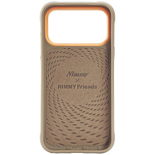 NIMMY case GLASSES COOL DOG for IPHONE 18 Pro / 17 Pro beige NIMMY case GLASSES COOL DOG for IPHONE 18 Pro / 17 Pro beige