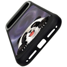 NIMMY case BIG EYED LYING GIANT PANDA compatible with MagSafe for IPHONE 18 Pro Max / 17 Pro Max black NIMMY case BIG EYED LYING GIANT PANDA compatible with MagSafe for IPHONE 18 Pro Max / 17 Pro Max black