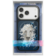 NIMMY case HORSE compatible with MagSafe for IPHONE 18 Pro / 17 Pro navy blue NIMMY case HORSE compatible with MagSafe for IPHONE 18 Pro / 17 Pro navy blue