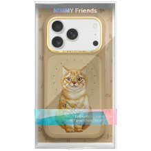 NIMMY case LUCKY FASHION CAT compatible with MagSafe for IPHONE 18 Pro Max / 17 Pro Max brown NIMMY case LUCKY FASHION CAT compatible with MagSafe for IPHONE 18 Pro Max / 17 Pro Max brown