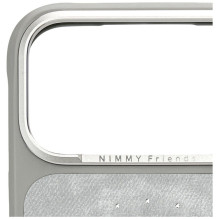NIMMY case LUCKY FASHION CAT compatible with MagSafe for IPHONE 18 Pro Max / 17 Pro Max grey