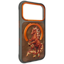 NIMMY case MAGNETIC FANTASY ANIMAL HORSE compatible with MagSafe for IPHONE 18 Pro Max / 17 Pro Max orange NIMMY case MAGNETIC FANTASY ANIMAL HORSE compatible with MagSafe for IPHONE 18 Pro Max / 17 Pro Max orange
