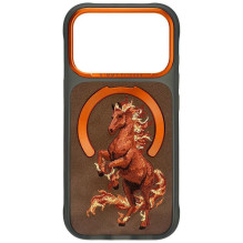 NIMMY case MAGNETIC FANTASY ANIMAL HORSE compatible with MagSafe for IPHONE 18 Pro Max / 17 Pro Max orange NIMMY case MAGNETIC FANTASY ANIMAL HORSE compatible with MagSafe for IPHONE 18 Pro Max / 17 Pro Max orange