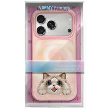 NIMMY case BIG EYED LYING RAGDOLL CAT compatible with MagSafe for IPHONE 18 Pro / 17 Pro pink NIMMY case BIG EYED LYING RAGDOLL CAT compatible with MagSafe for IPHONE 18 Pro / 17 Pro pink