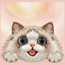 NIMMY case BIG EYED LYING RAGDOLL CAT compatible with MagSafe for IPHONE 18 Pro / 17 Pro pink NIMMY case BIG EYED LYING RAGDOLL CAT compatible with MagSafe for IPHONE 18 Pro / 17 Pro pink