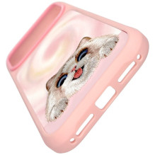 NIMMY case BIG EYED LYING RAGDOLL CAT compatible with MagSafe for IPHONE 18 Pro / 17 Pro pink NIMMY case BIG EYED LYING RAGDOLL CAT compatible with MagSafe for IPHONE 18 Pro / 17 Pro pink