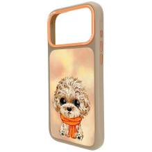NIMMY case BIG EYED TEDDY POODLE for IPHONE 18 Pro / 17 Pro brown NIMMY case BIG EYED TEDDY POODLE for IPHONE 18 Pro / 17 Pro brown