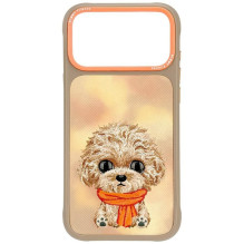 NIMMY case BIG EYED TEDDY POODLE for IPHONE 18 Pro / 17 Pro brown NIMMY case BIG EYED TEDDY POODLE for IPHONE 18 Pro / 17 Pro brown