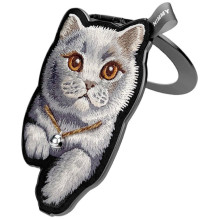 NIMMY magnetic hanger DENIM FASHION BRITISH SHORTHAIR CAT black NIMMY magnetic hanger DENIM FASHION BRITISH SHORTHAIR CAT black