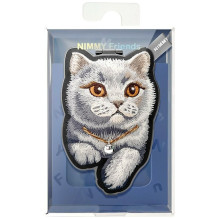 NIMMY magnetic hanger DENIM FASHION BRITISH SHORTHAIR CAT black NIMMY magnetic hanger DENIM FASHION BRITISH SHORTHAIR CAT black