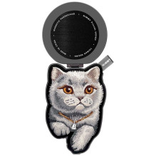 NIMMY magnetic hanger DENIM FASHION BRITISH SHORTHAIR CAT black NIMMY magnetic hanger DENIM FASHION BRITISH SHORTHAIR CAT black