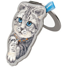 NIMMY magnetic hanger DENIM FASHION BRITISH SHORTHAIR CAT grey NIMMY magnetic hanger DENIM FASHION BRITISH SHORTHAIR CAT grey